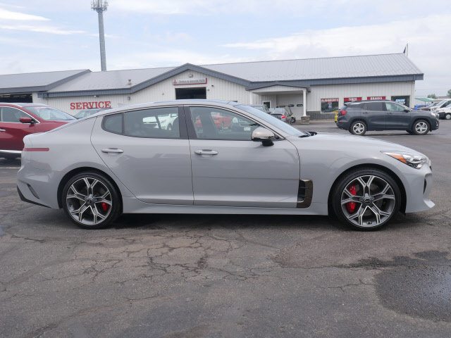 Used 2021 Kia Stinger GT1 with VIN KNAE45LC9M6091329 for sale in Saint Cloud, Minnesota