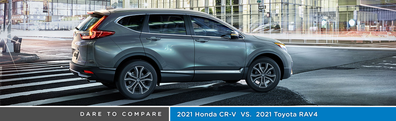 2021 Honda CR-V vs 2021 Toyota RAV4 | Vallejo, CA | Avery Greene Honda
