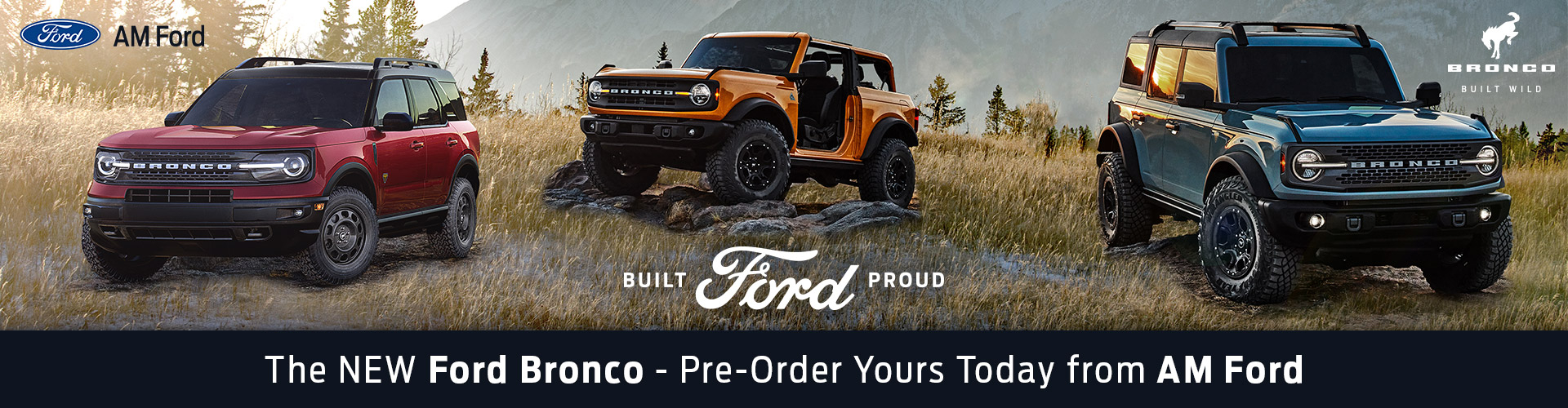 AM Ford - Ford Bronco Pre-Order