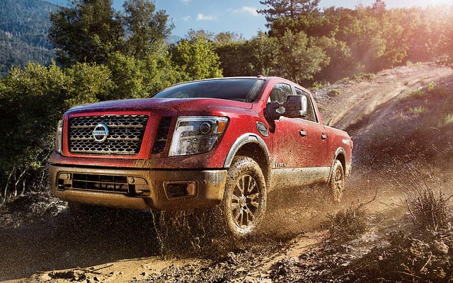 Nissan Titan Mudding
