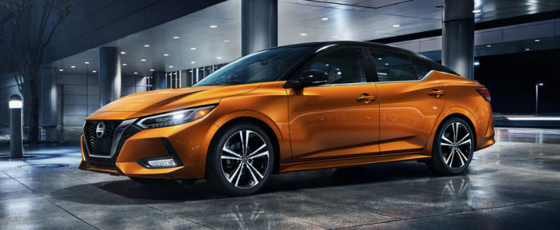 Exterior image of the 2020 Nissan Sentra