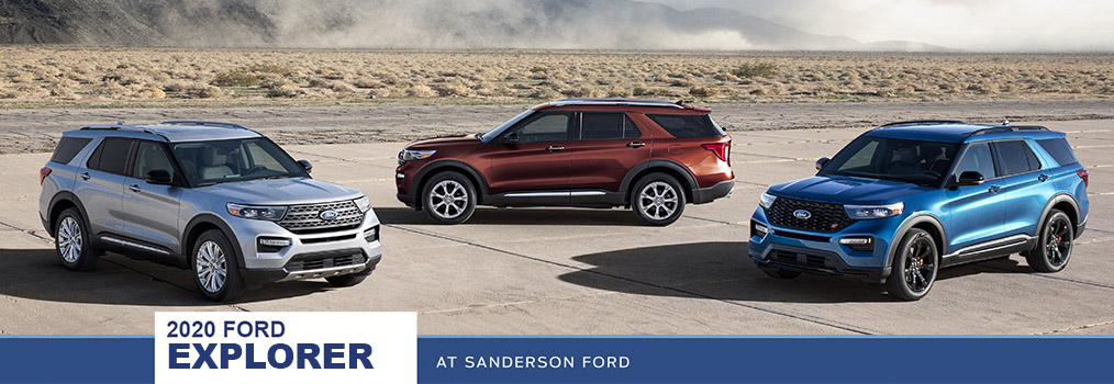 Ford Explorer Vehicle Spotlight Sanderson Ford Phoeniz Az