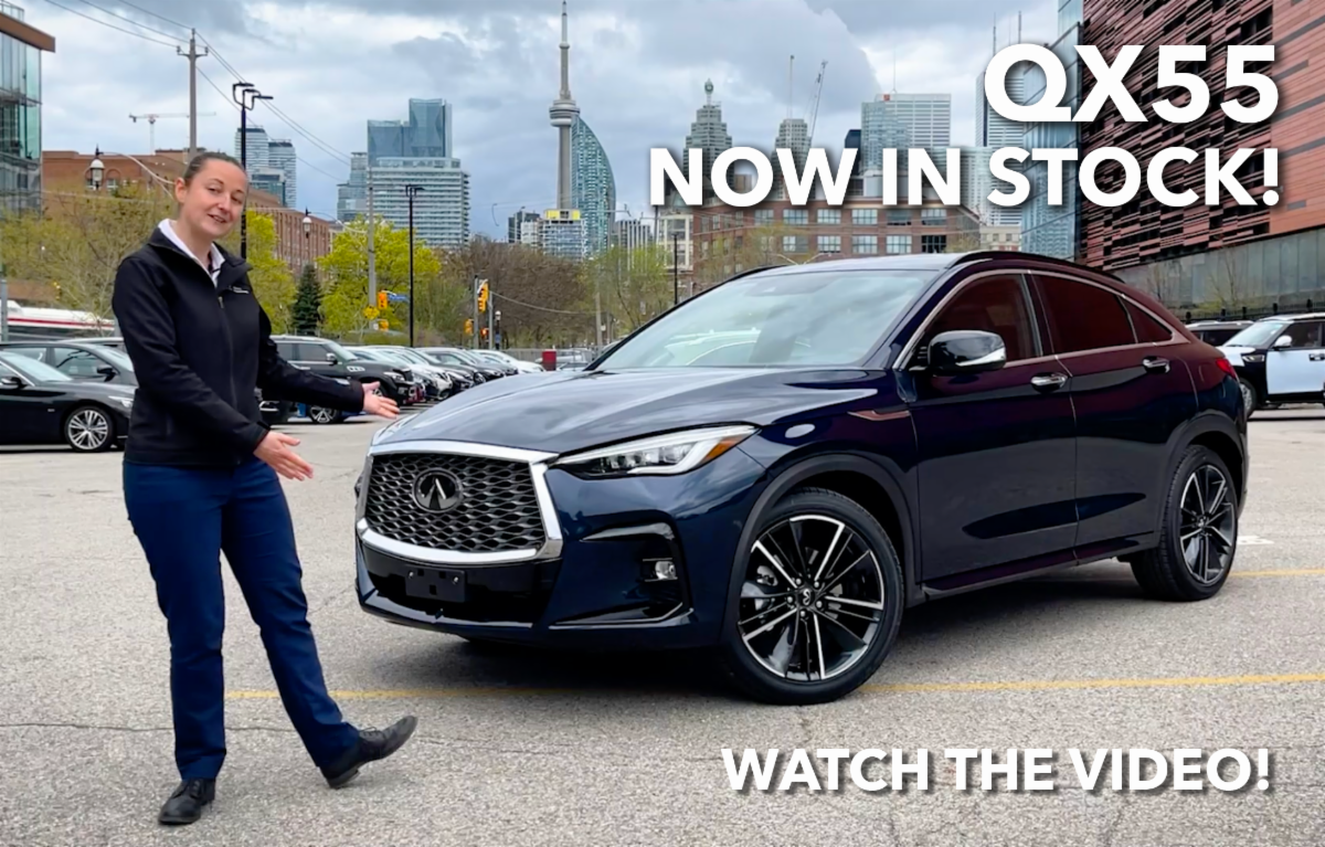 QX55 Now in Stock - Click here to watch the video