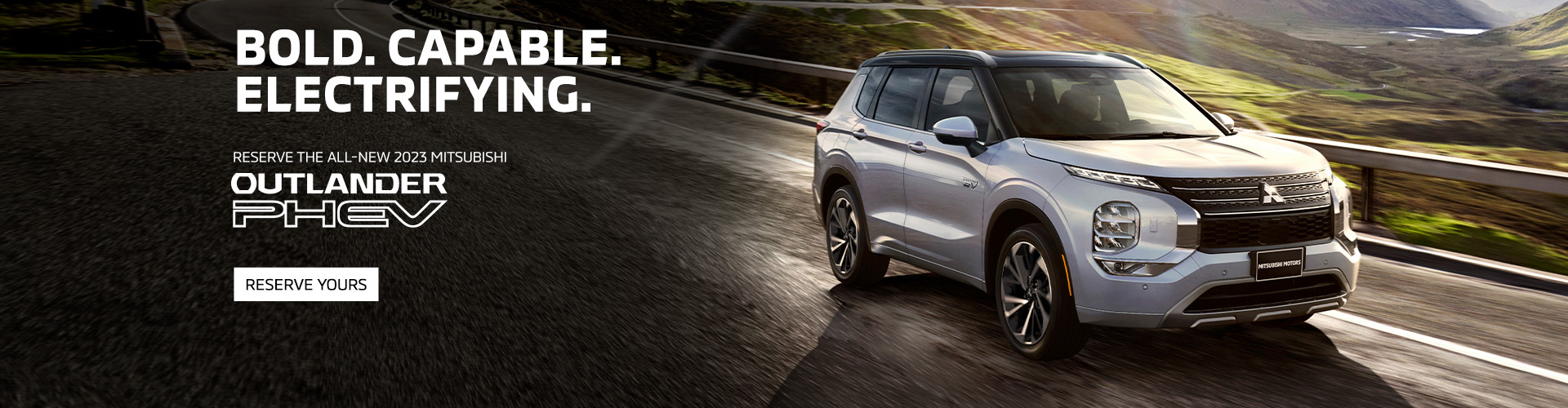 Reserve the 2023 Mitsubishi Outlander PHEV