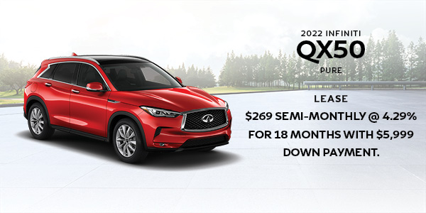 Shop INFINITI Downtown New vehicle offers at INFINITI Downtown in Toronto, ON