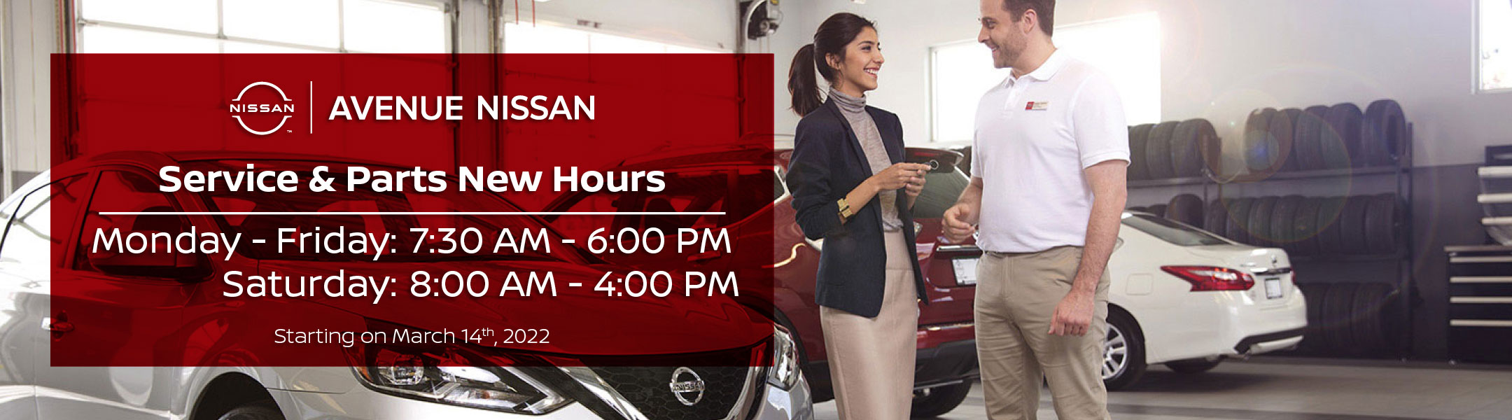 Avenue Nissan Updated Hours