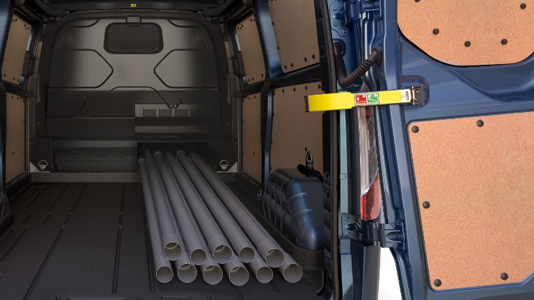 transit custom load dimensions
