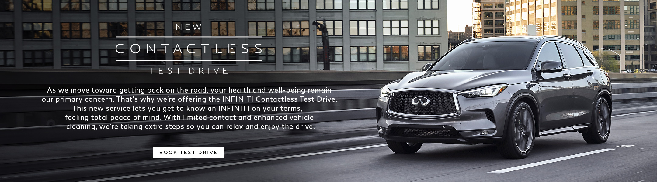 Schedule A Test Drive With Infiniti Downtown