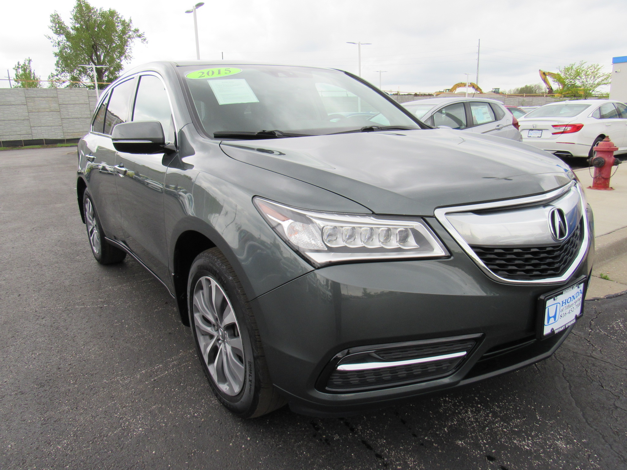 Used 2015 Acura MDX SHAWD 4dr Tech Pkg Honda of Tiffany Springs
