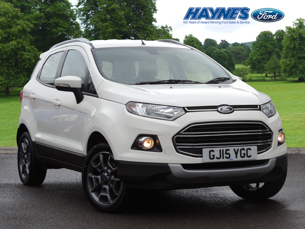 Used 2015 Ford ECOSPORT DIESEL HATCHBACK Titanium With Leather Trim ...