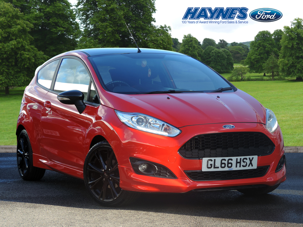 Used 2016 Ford FIESTA HATCHBACK SPECIAL EDITIONS STLine Red Haynes