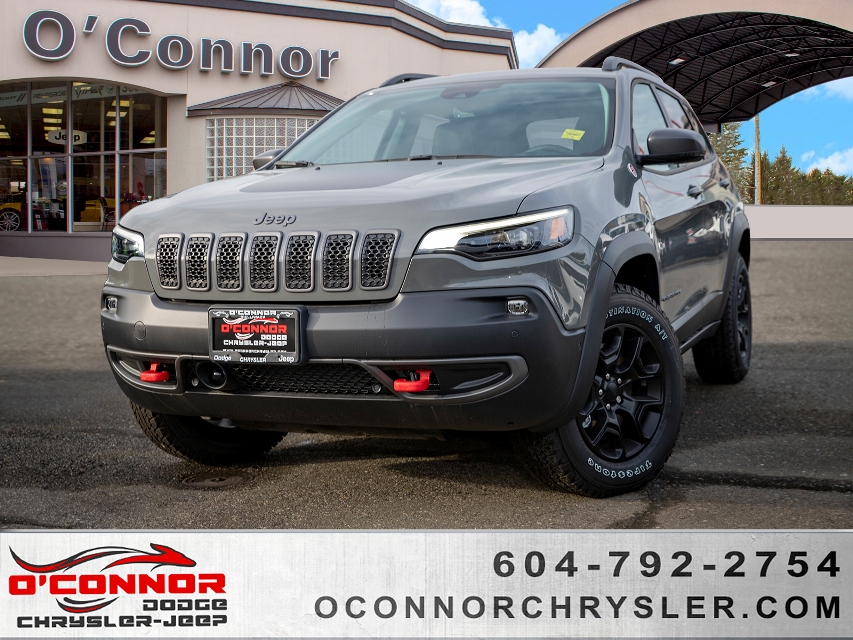 New 2019 Jeep Cherokee Trailhawk Elite Stk 17261 O