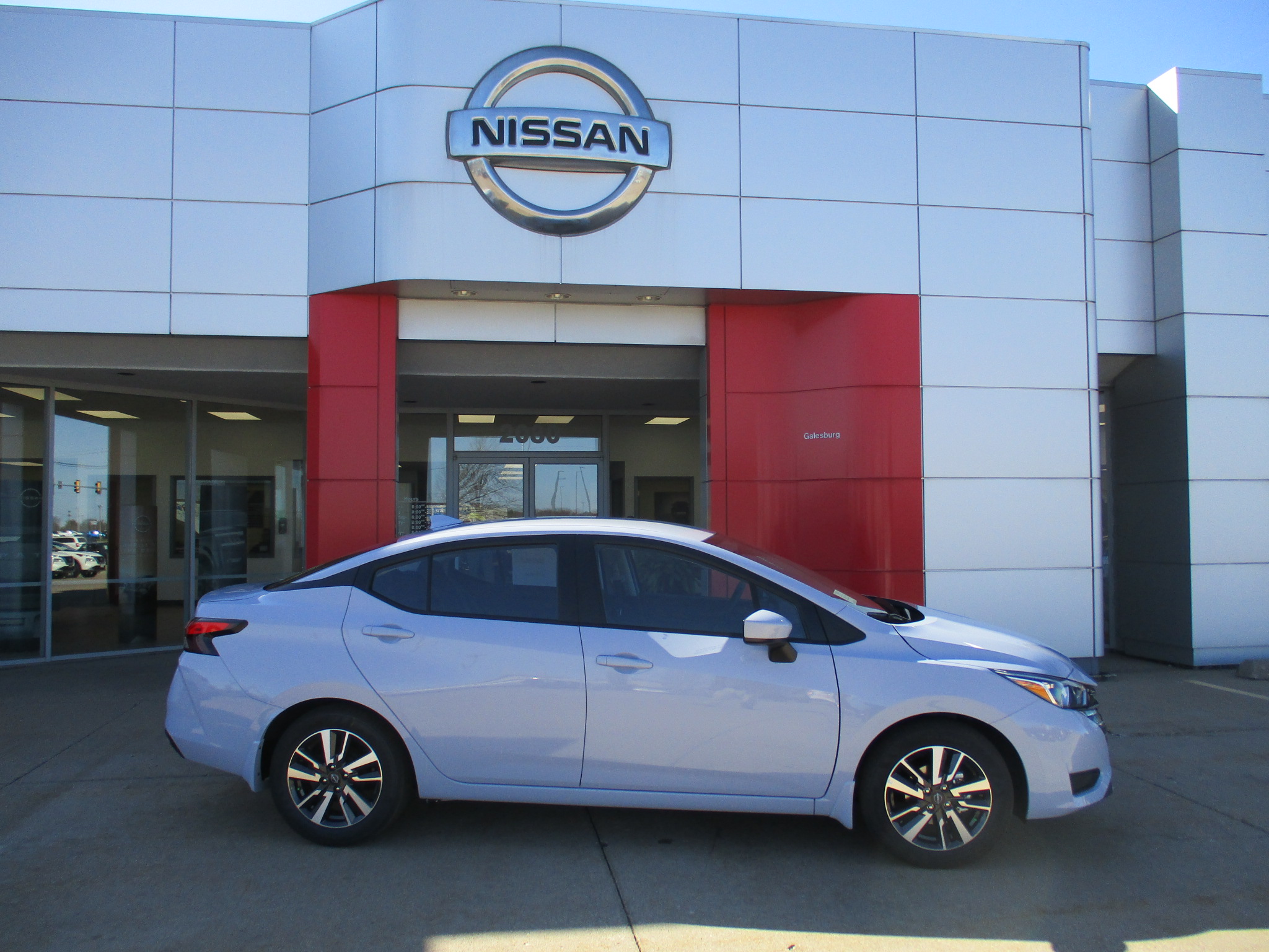 New 2024 Nissan Versa SV CVT Galesburg IL Nissan Dealer N874277