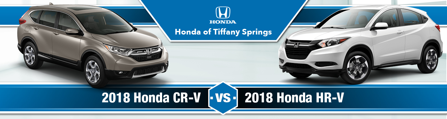 2018 Honda HR-V vs. CR-V SUV Comparison | Kansas City