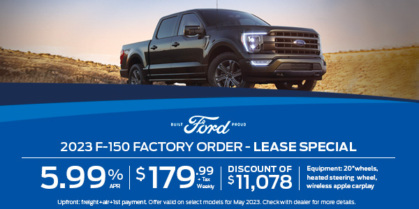 2023 Ford F-150 Offer in Toronto, ON