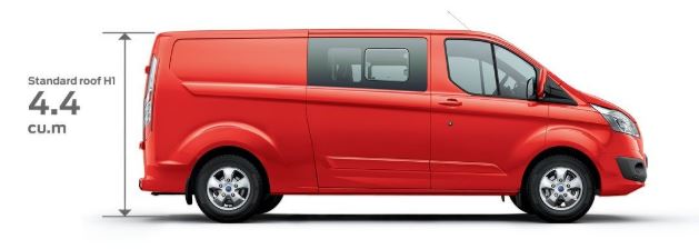 new ford transit custom double cab