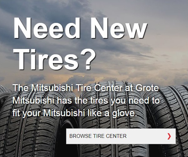 Mitsubishi Tire Center at Grote Mitsubishi