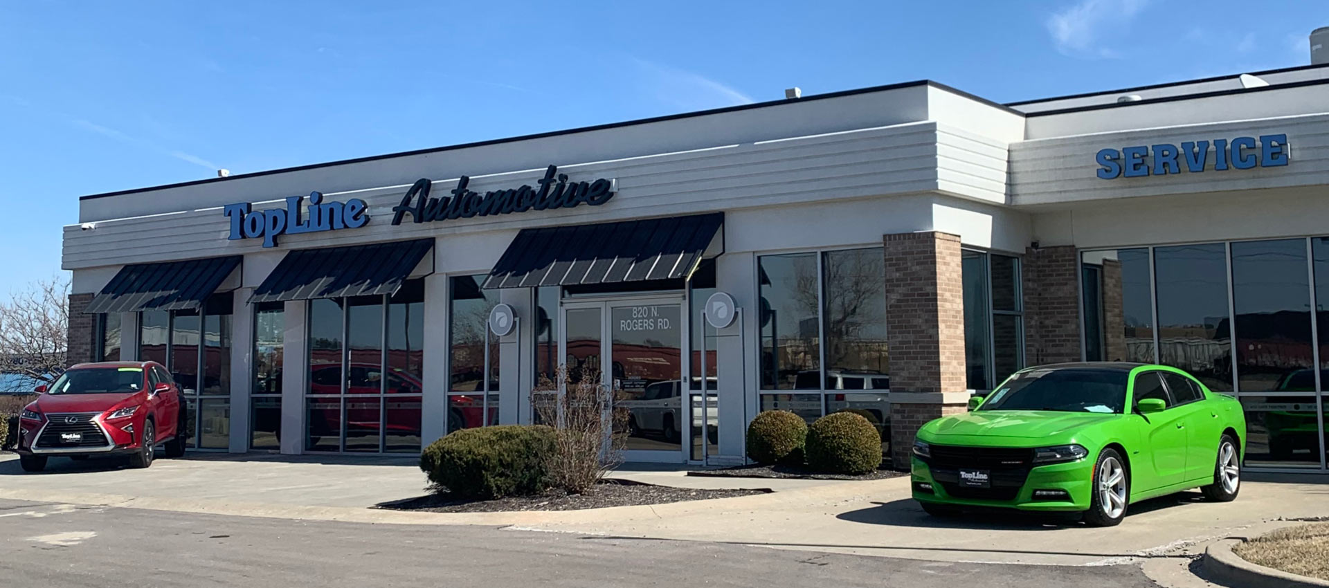 TopLine Automotive Storefront
