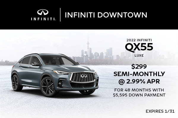 Special Offers at Infiniti Downtown
