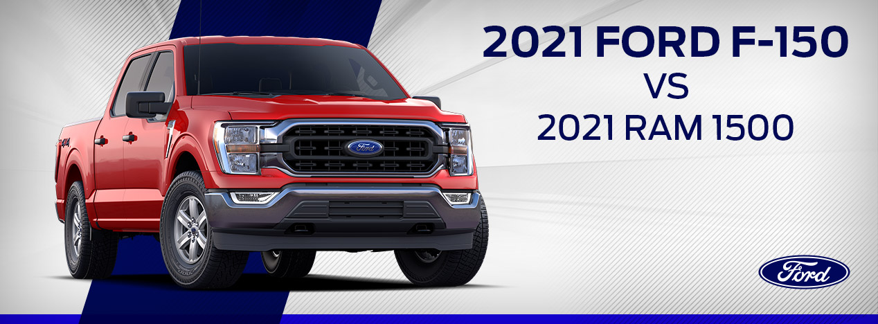 2021 Ford F-150 vs. 2021 RAM 1500 | AM Ford | Trail, BC