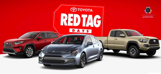 Toyota Red Tag Days