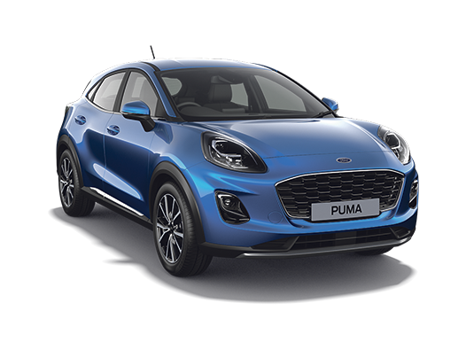 ford puma titanium blue