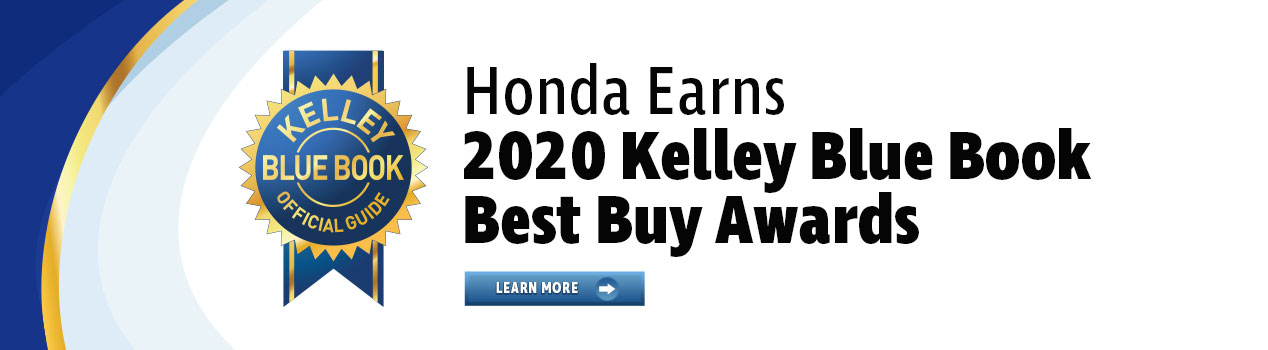 Honda Earns 2020 Kelley Blue Book Best Buy Awards | Vallejo, CA