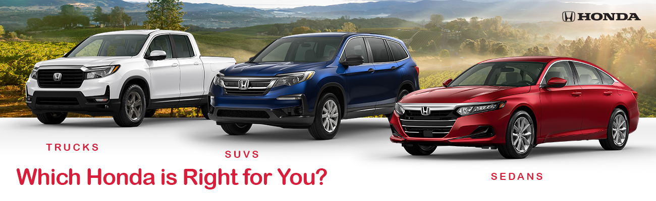 Which Honda Is Right For You? | Avery Greene Honda | Vallejo, CA