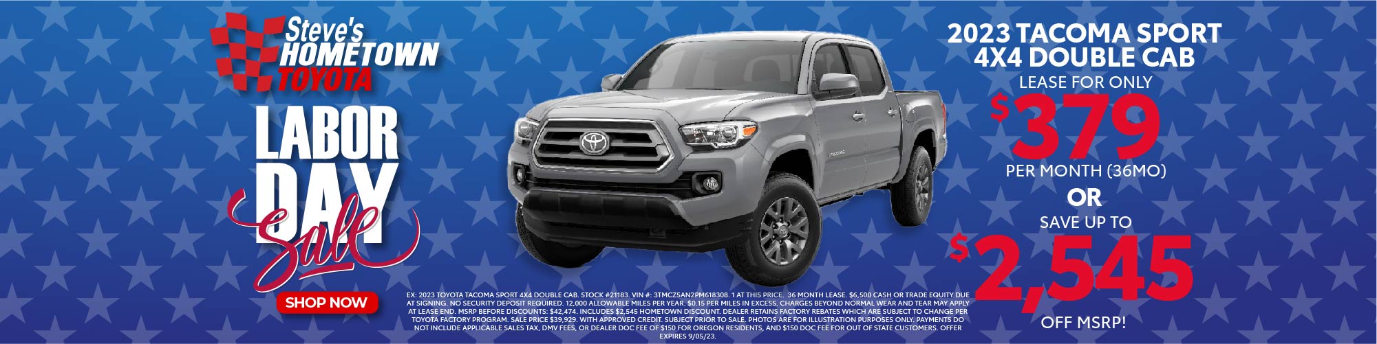 2023 Hometown Toyota Sept Labor Day Sale- Tacoma 2000x514.jpg