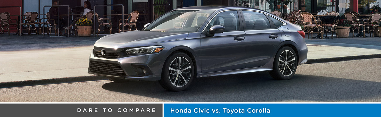 2023 Honda Civic vs. 2023 Toyota Corolla | Vallejo, CA