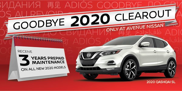 2020 Clearout | Avenue Nissan