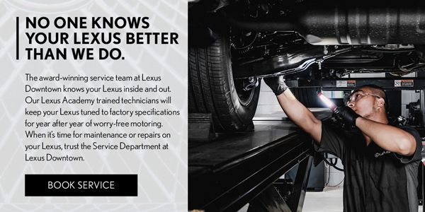Book a Service Appointment with Lexus Downtown