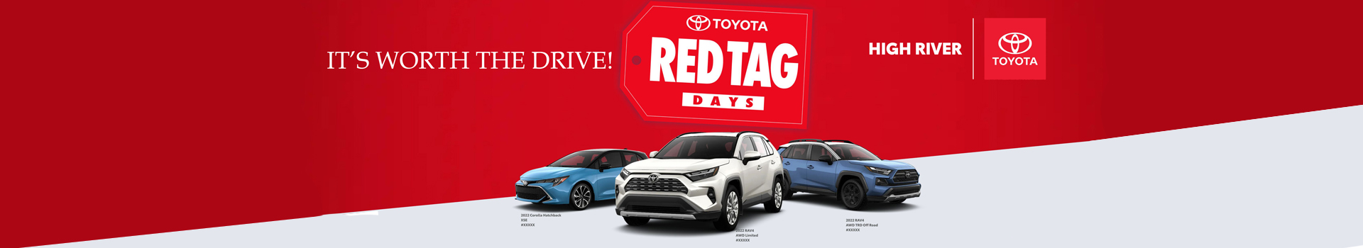 Red Tag Days at High River Toyota