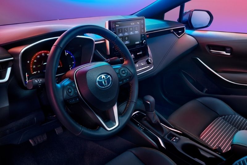 2021 Toyota Corolla interior in Toronto, ON