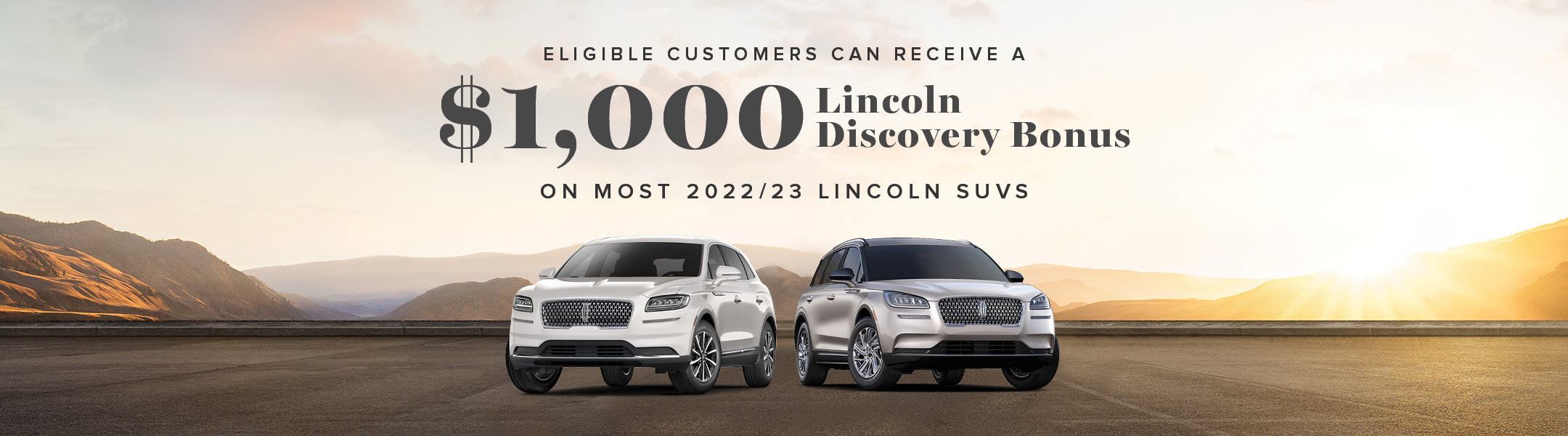 Get A $1,000 Bonus On Most Lincoln SUVs | Toronto, ON