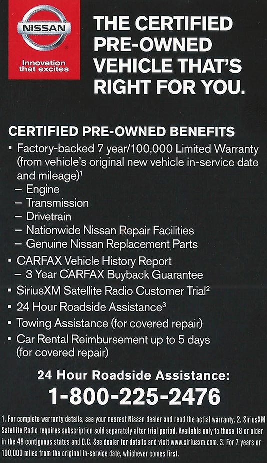 Nissan Certified Pre Owned >> Nissan Certified Pre Owned Program Pischke Motors Nissan La Nissan Certified Pre Owned >> Nissan Certified Pre Owned Program Pischke Motors Nissan La