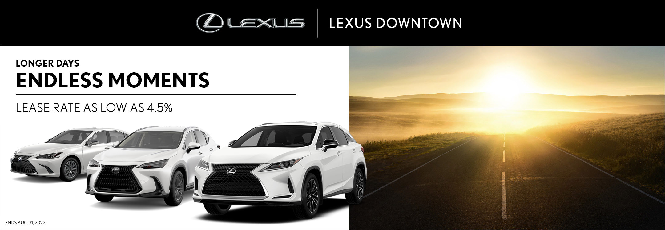 2022 Finance Offers at Lexus Downtown
