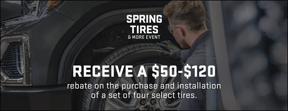 Service Special - Spring Tire Event