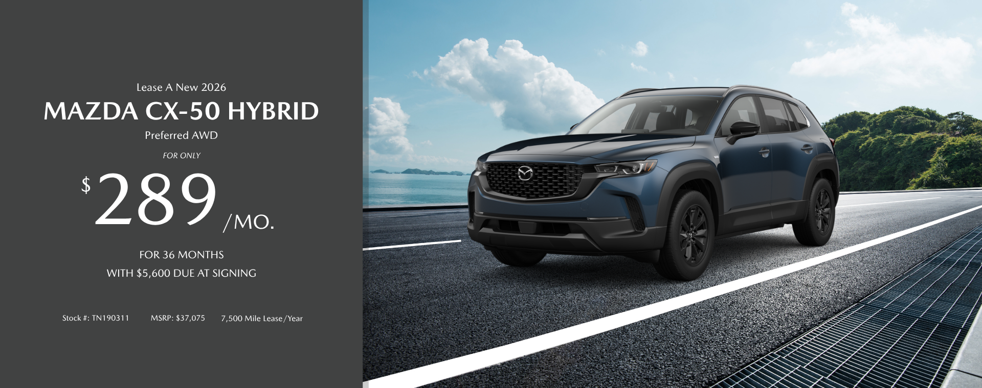 2026 Mazda CX-50 Hybrid Preferred AWD Lease and Finance Offer, Toms River NJ