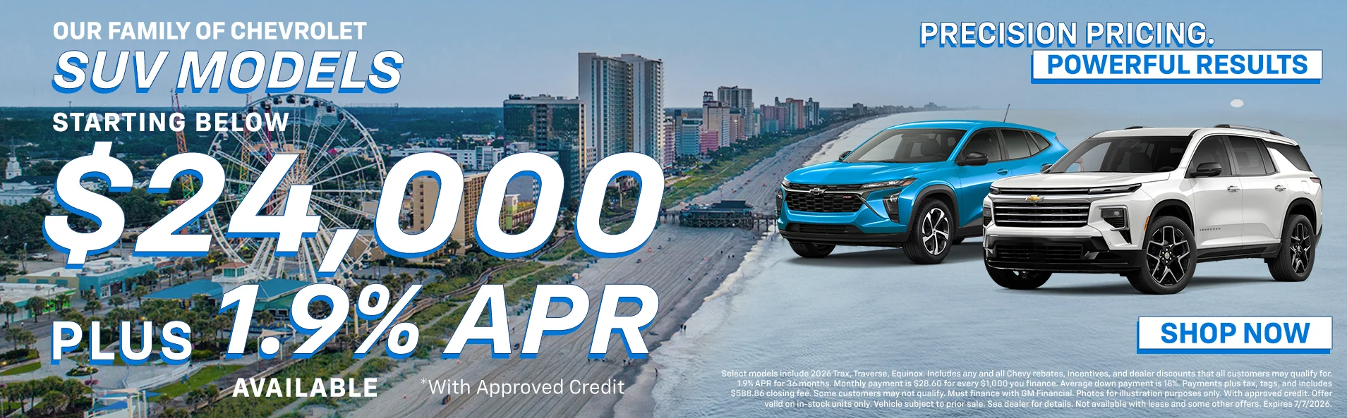 Chevrolet SUV Offers