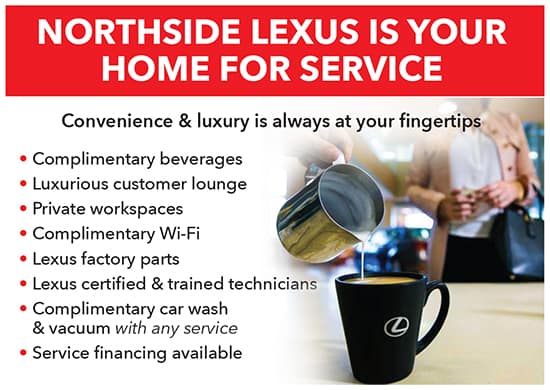 Northside Lexus is Your Home for Service