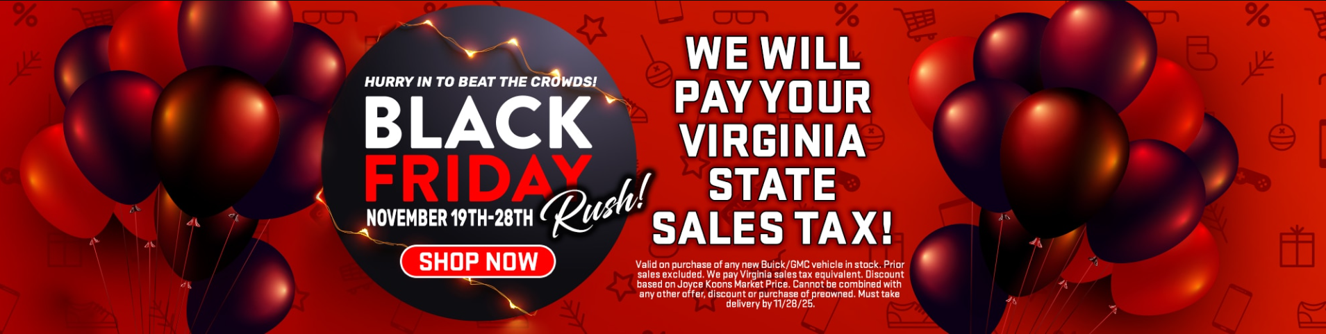 Black Friday Savings