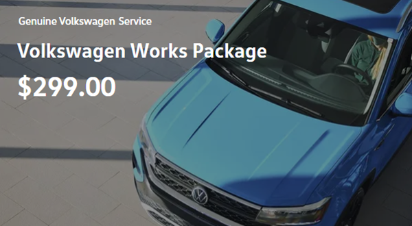Volkswagen Works Package $299.00