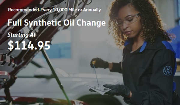 Full Synthetic Oil Change