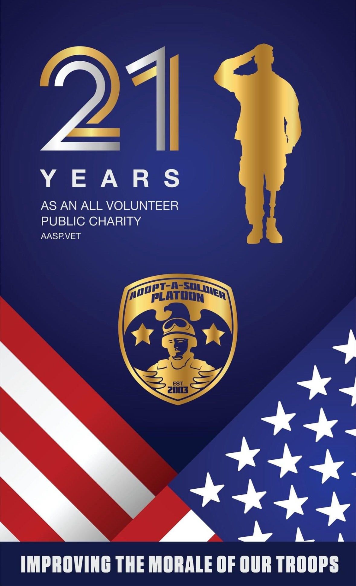 Celebrating 21 Years of Adopt-A-Soldier Platoon 0424