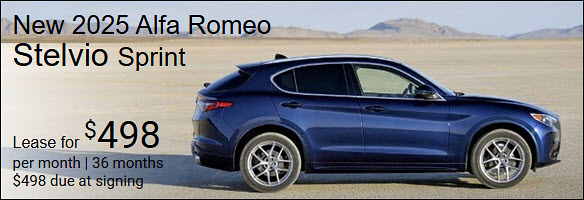 Special New 2025 Alfa Romeo Stelvio Lease