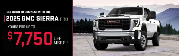 2025 GMC Sierra Pro