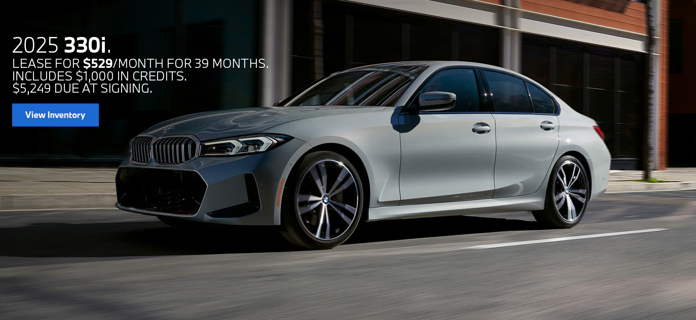 2025 330i Lease for $529/Month for 39 Months