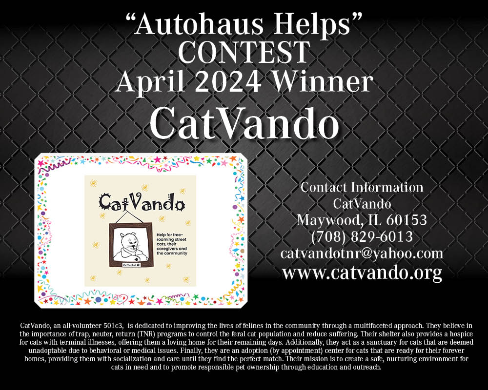 Autohaus Helps Contest April 2024 Winner