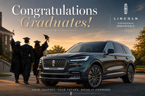Graduates and Lincoln